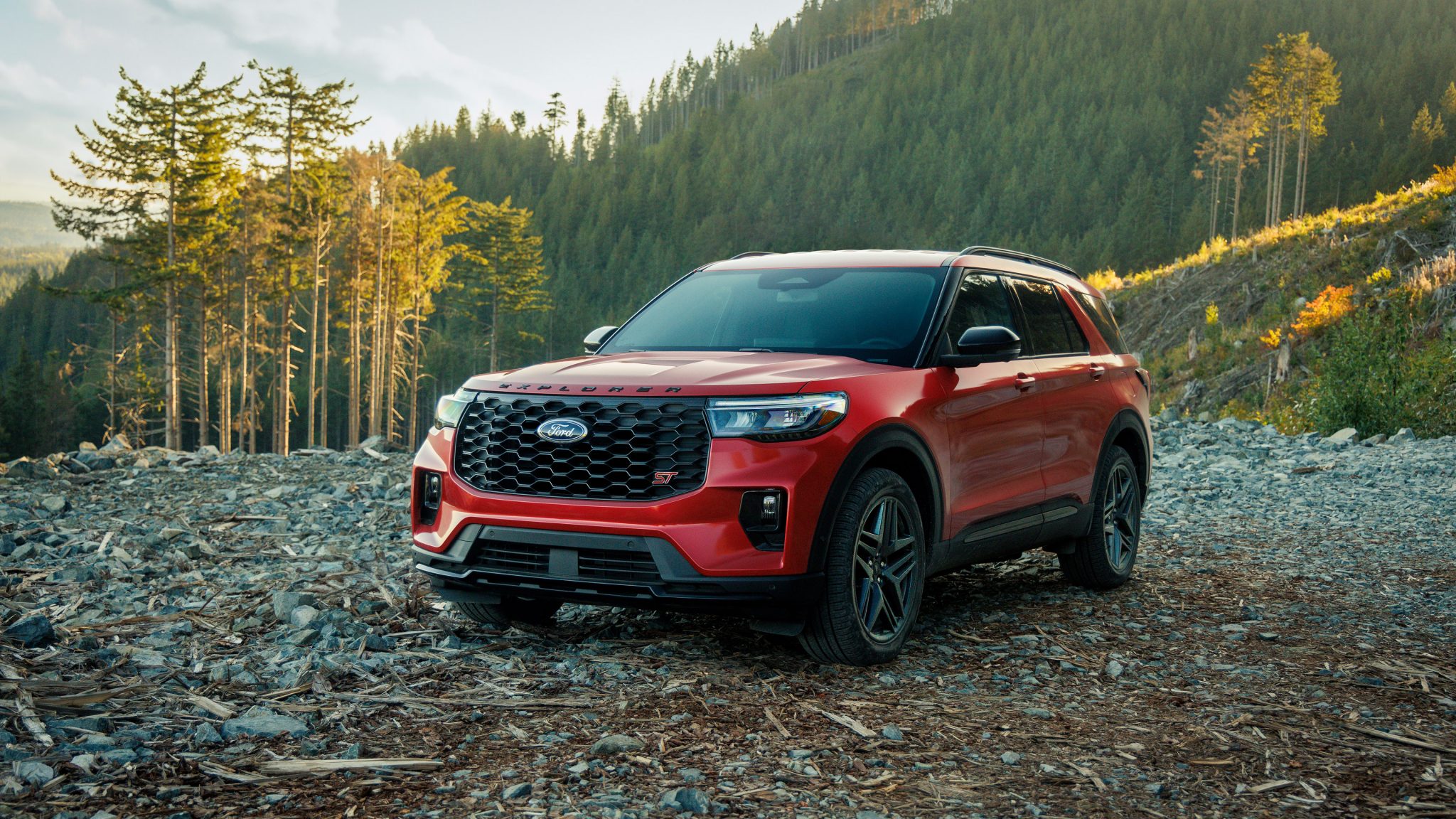Ford Explorer St 2024 Wallpaper 8k