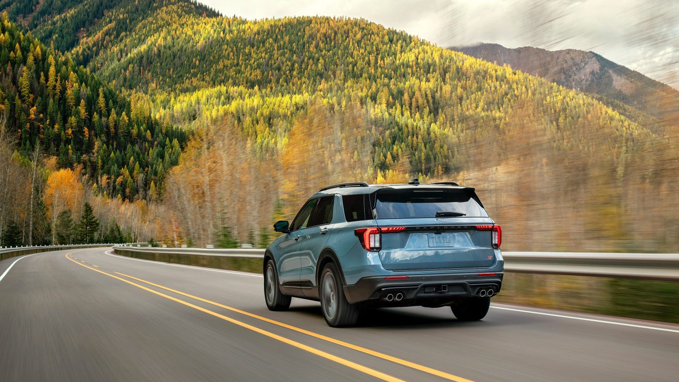 Ford Explorer St 2024 Wallpaper 8k