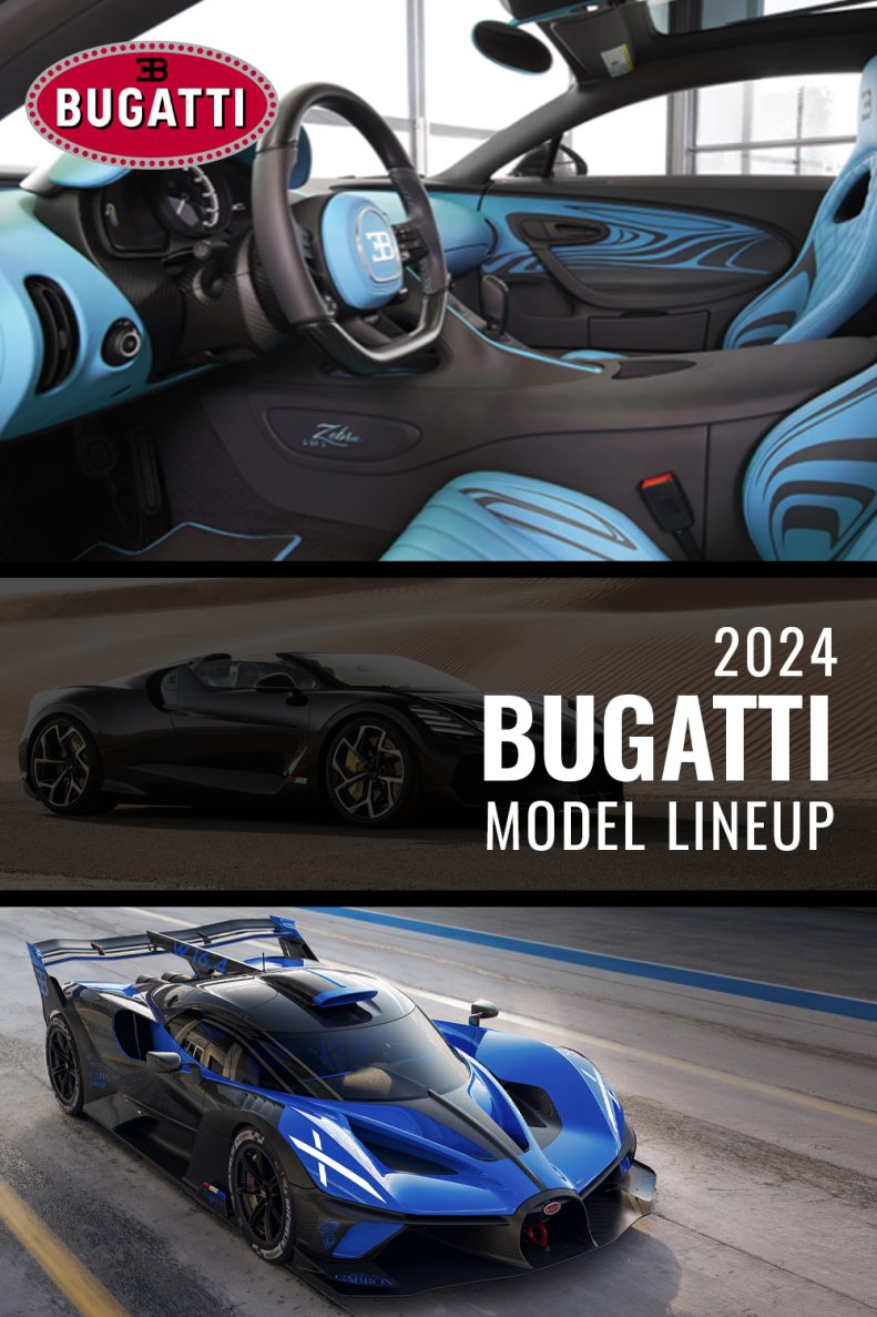 2024 Bugatti Model Lineup