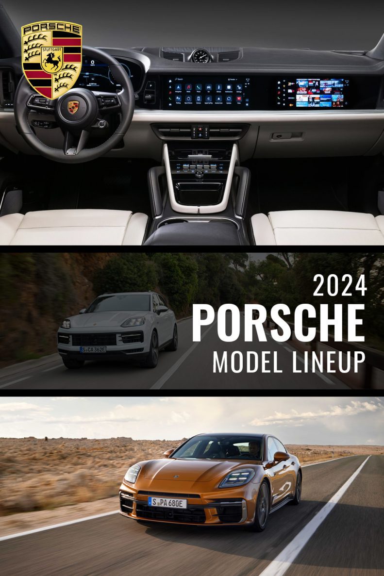 2024 Porsche Model Lineup