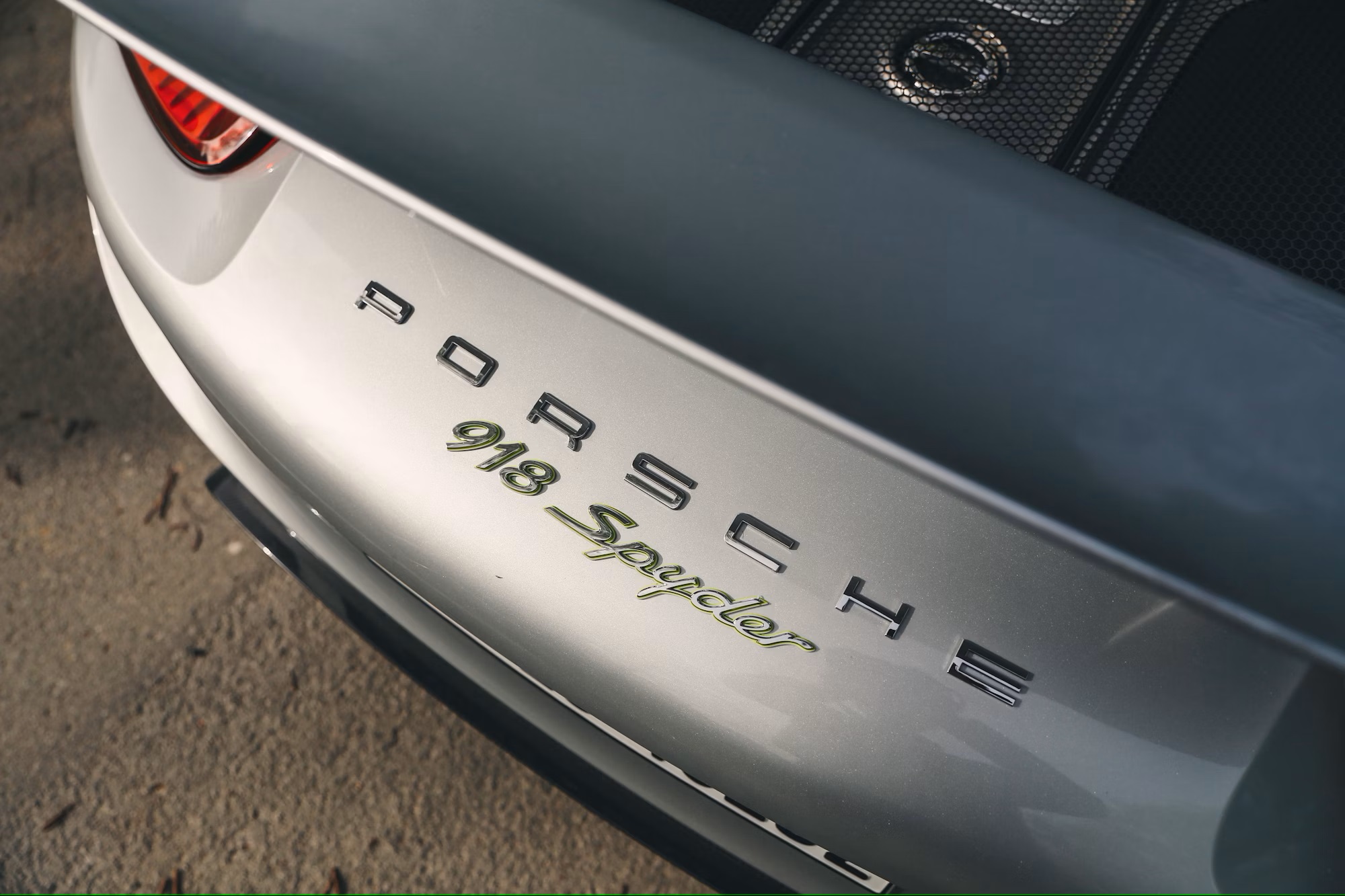 A 2014 Porsche 918 Spyder