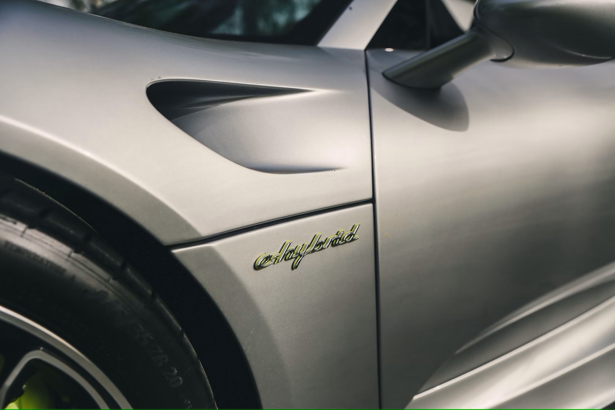 A 2014 Porsche 918 Spyder