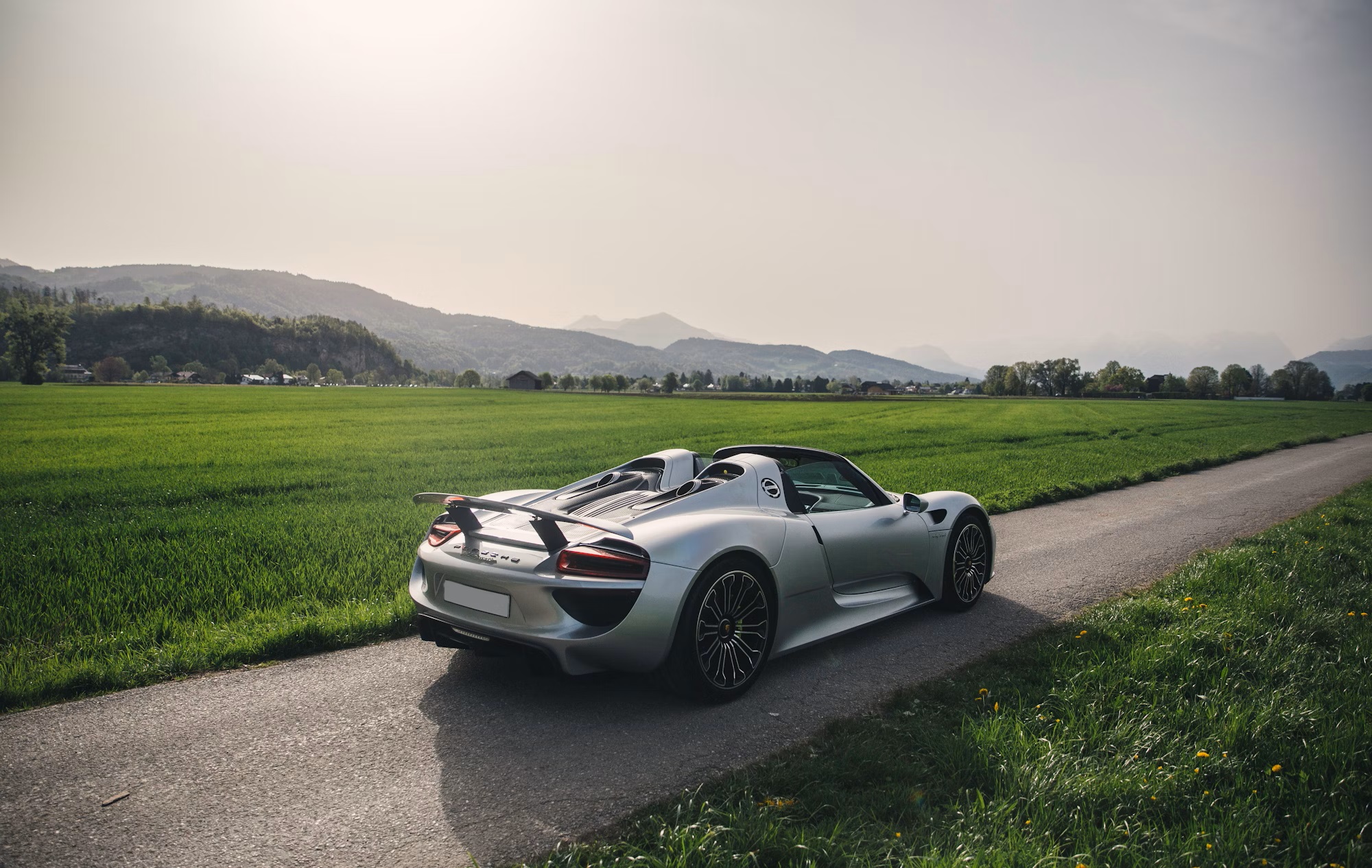 A 2014 Porsche 918 Spyder