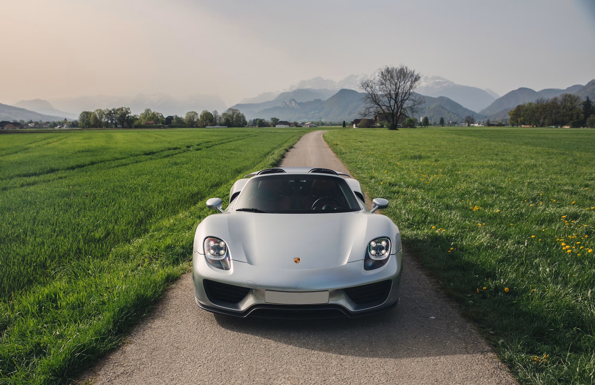 A 2014 Porsche 918 Spyder