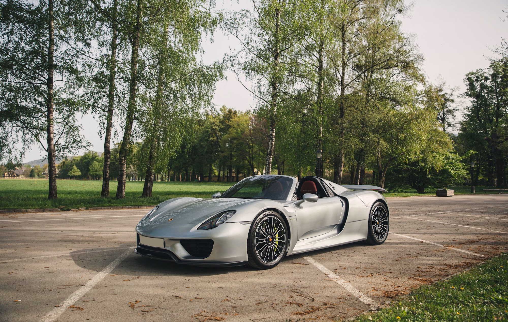 A 2014 Porsche 918 Spyder