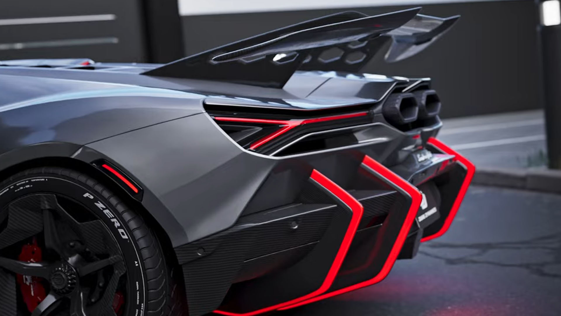 Duke Dynamics Lamborghini Revuelto Aero kit 7