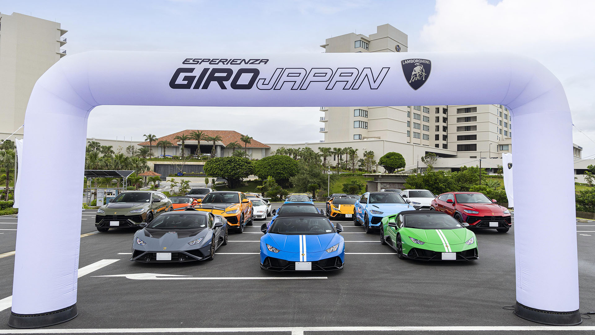 Lamborghini takes on Japan with the 2024 edition of the Esperienza Giro