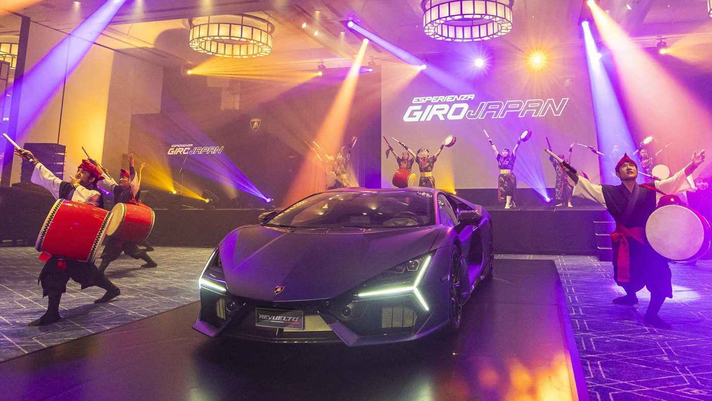 Lamborghini takes on Japan with the 2024 edition of the Esperienza Giro