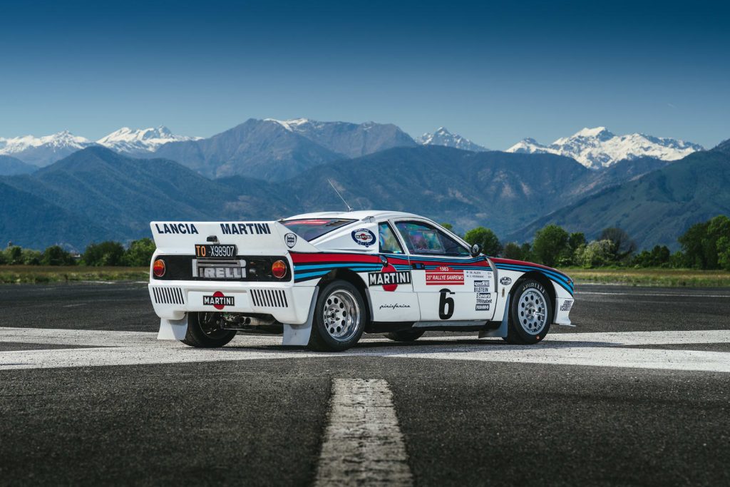 Wunderschone Rally Lancia 037 Fotos