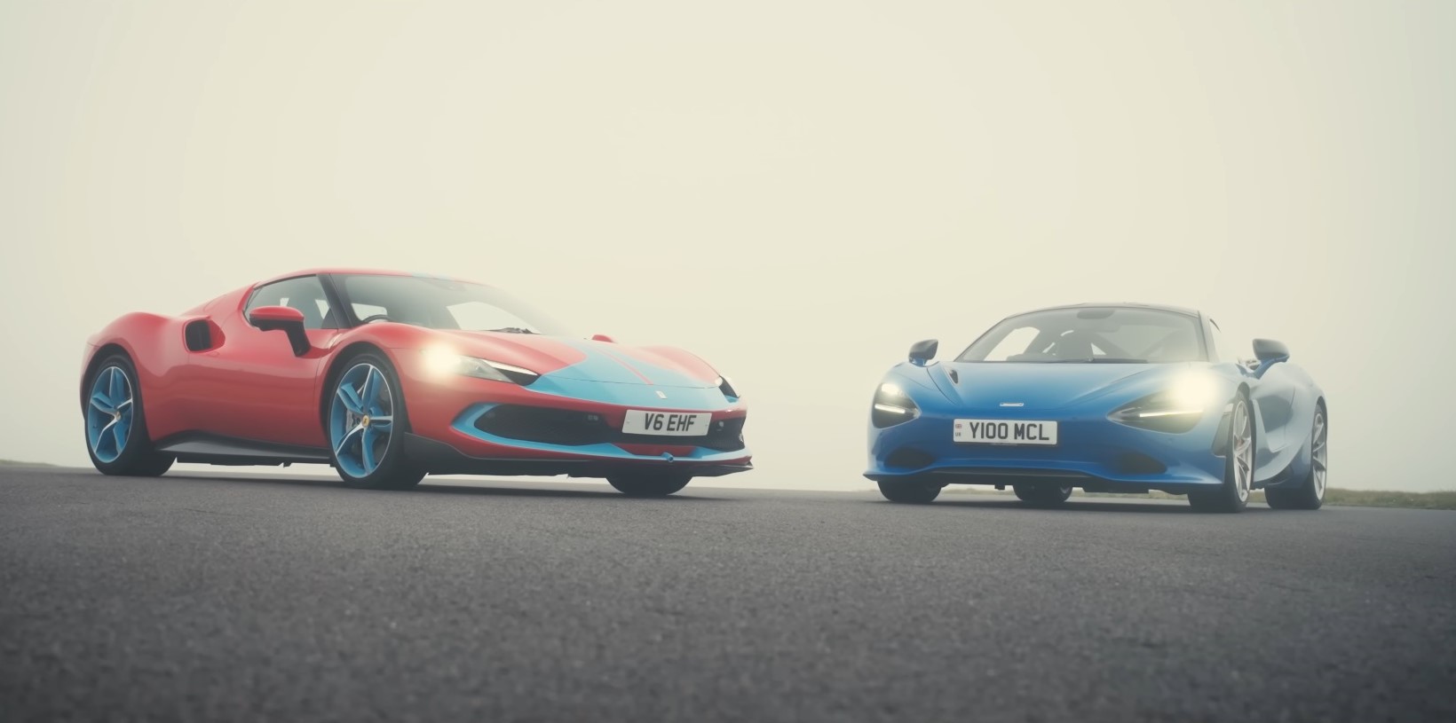 Top Gears' Supercar Showdown Ferrari 296 GTB vs. McLaren 750S