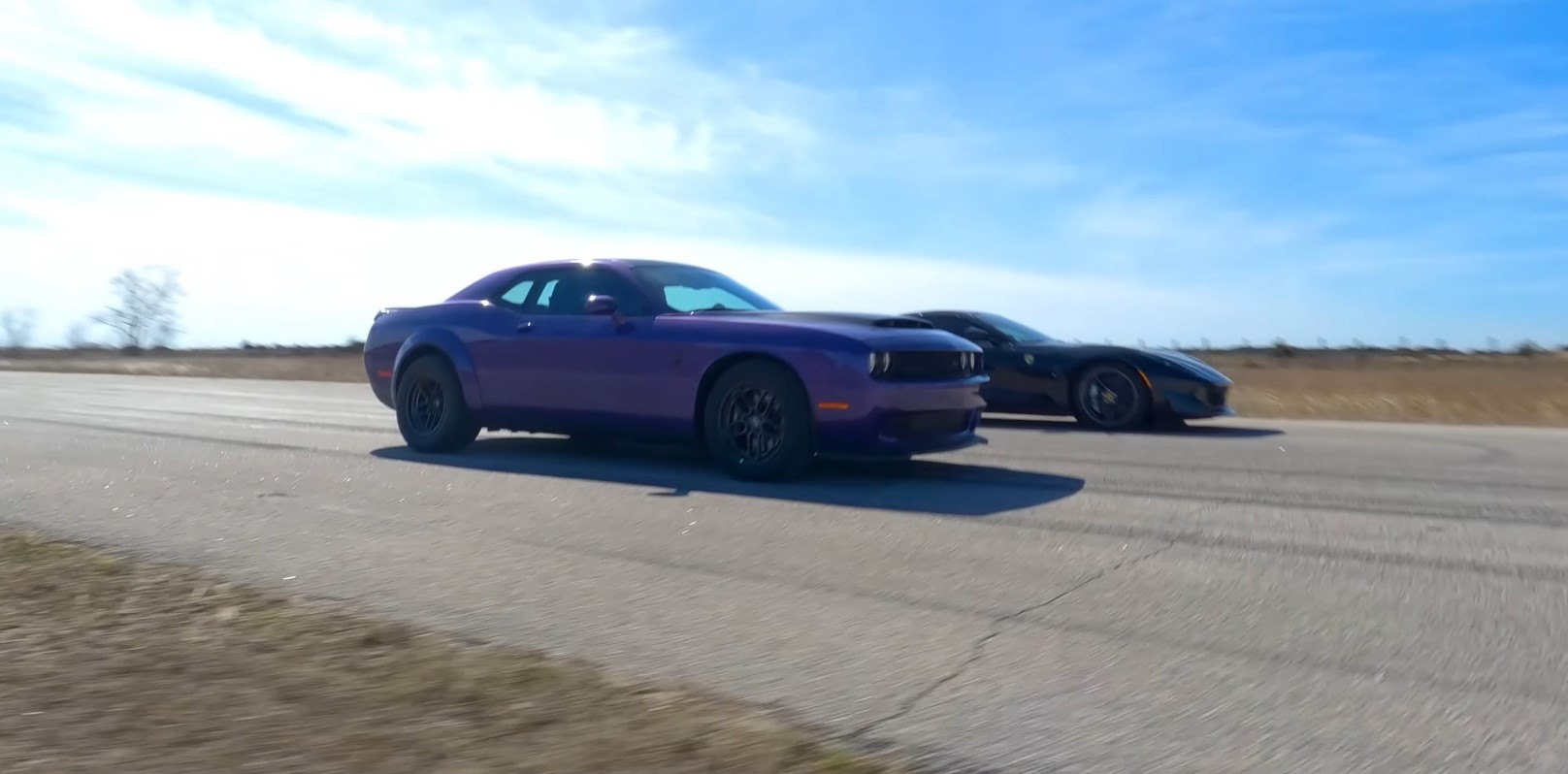 Dodge Demon 170 vs. Ferrari 812 GTS
