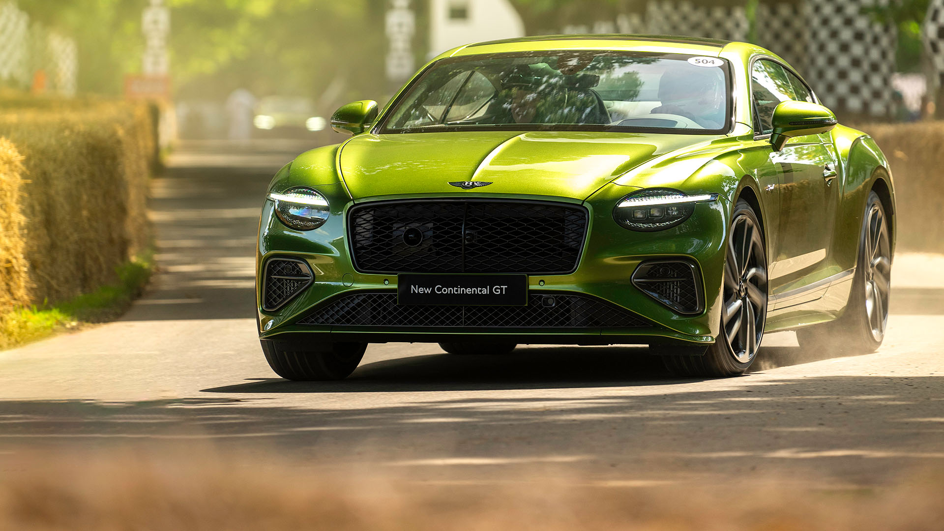 Bentley shows the new Continental GT Speed at Goodwood
