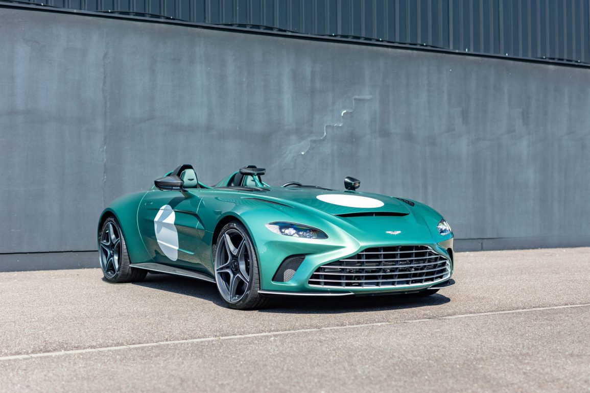 V12 Speedster Aston Martin V12 Speedster with Low Mileage Up for Auction