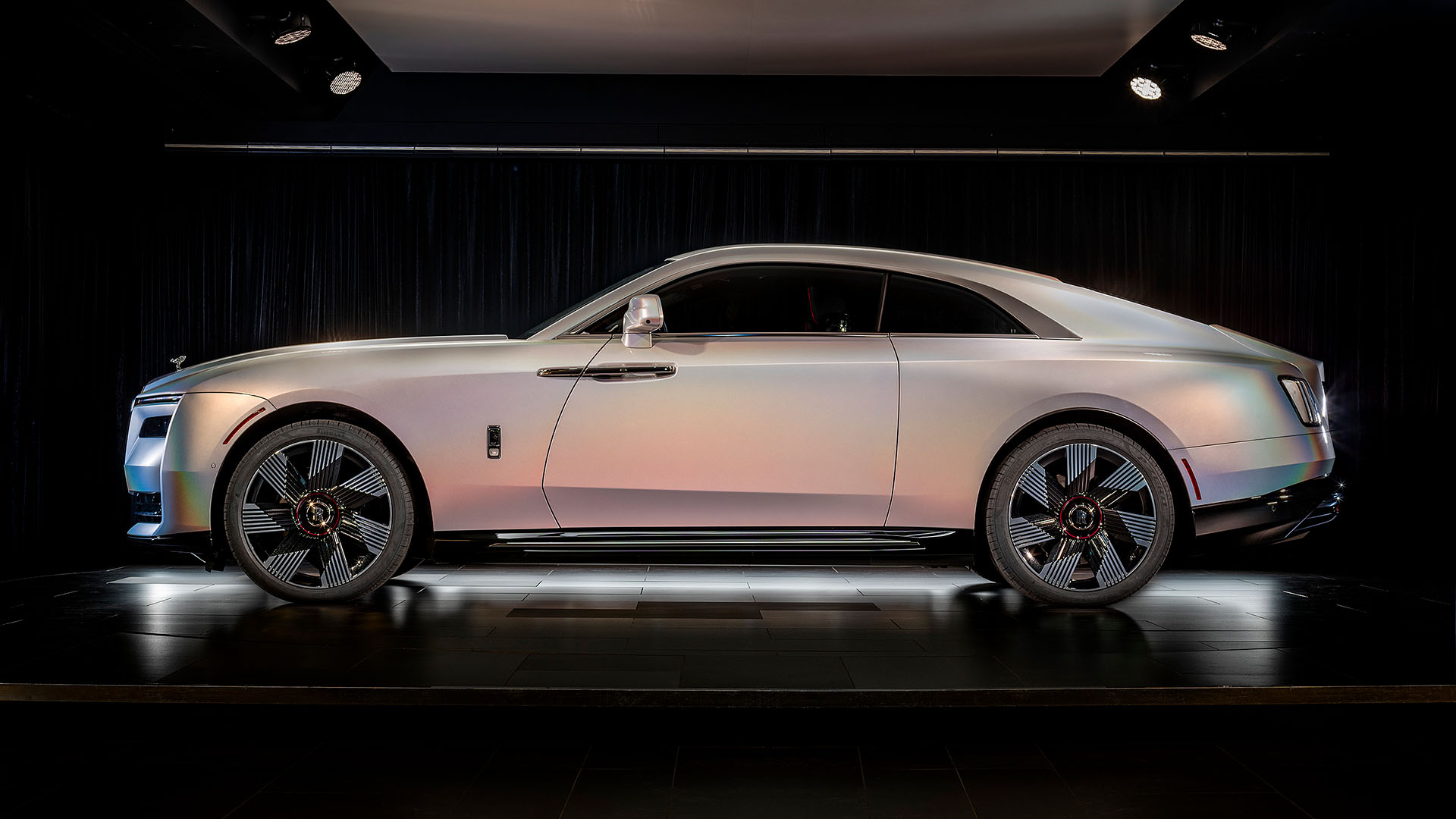 The one-off Rolls Royce Spectre Lunaflair