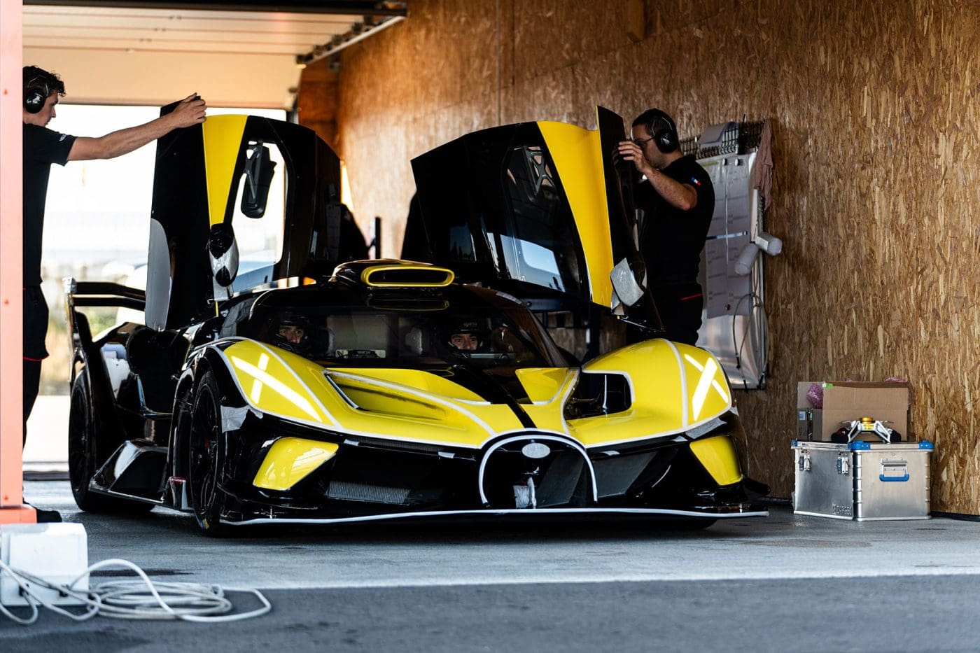 Bugatti Bolide Testing