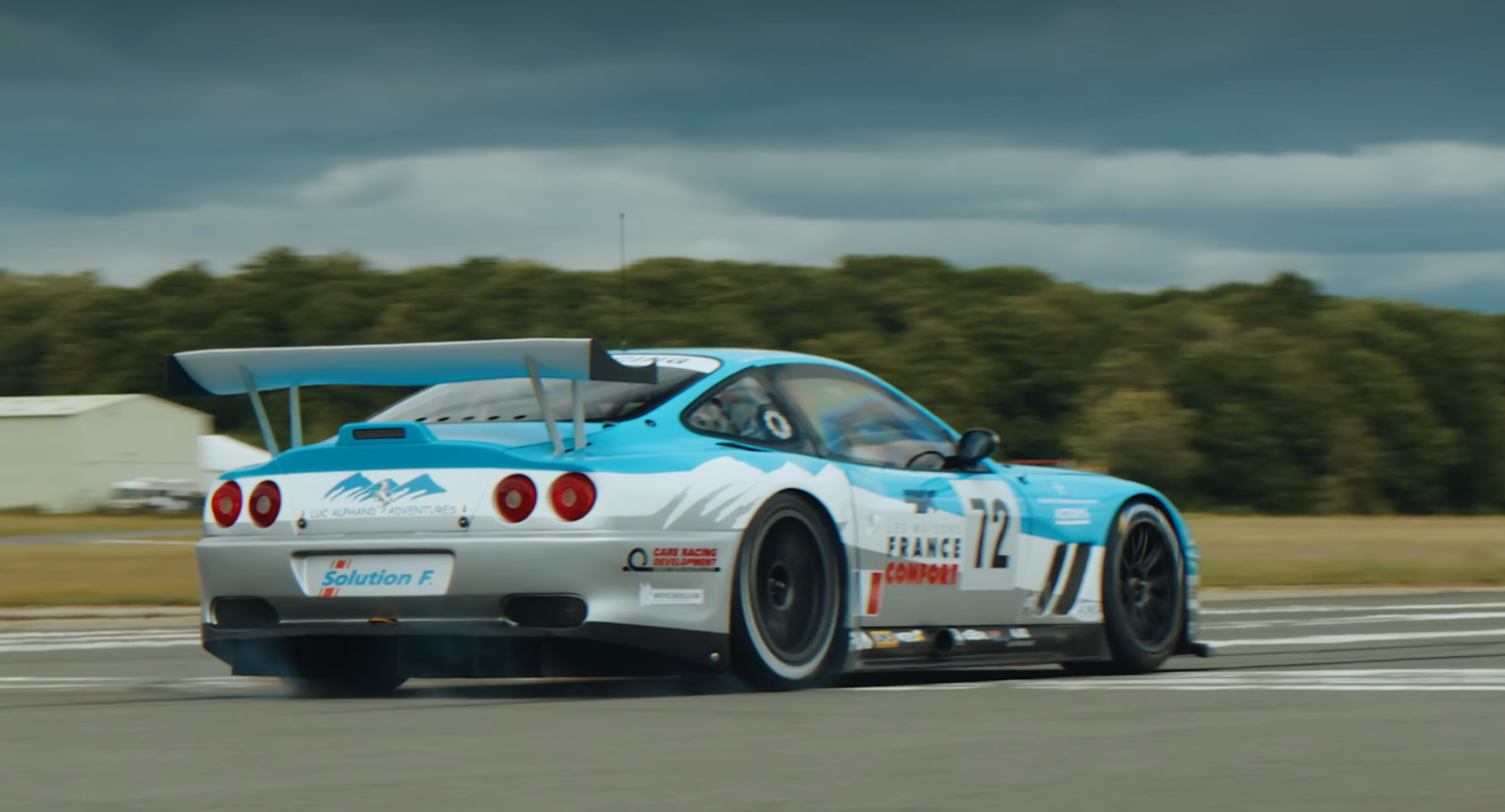 Henry Catchpole Drives the Ferrari 550 Prodrive