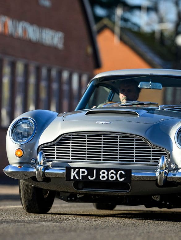 Teenage dream to million-pound icon: Aston Martin DB5 restored after 50