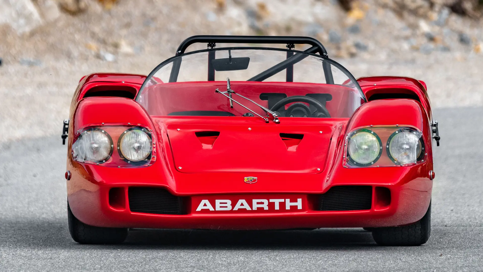 Front view of a 1969 Abarth SE 010