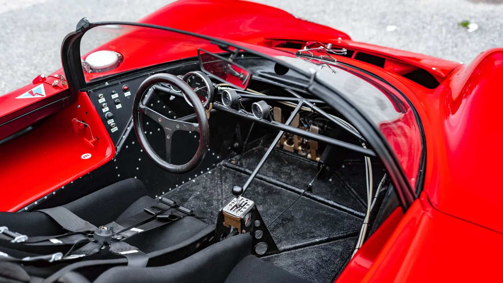 Interior of the 1969 Abarth SE 010