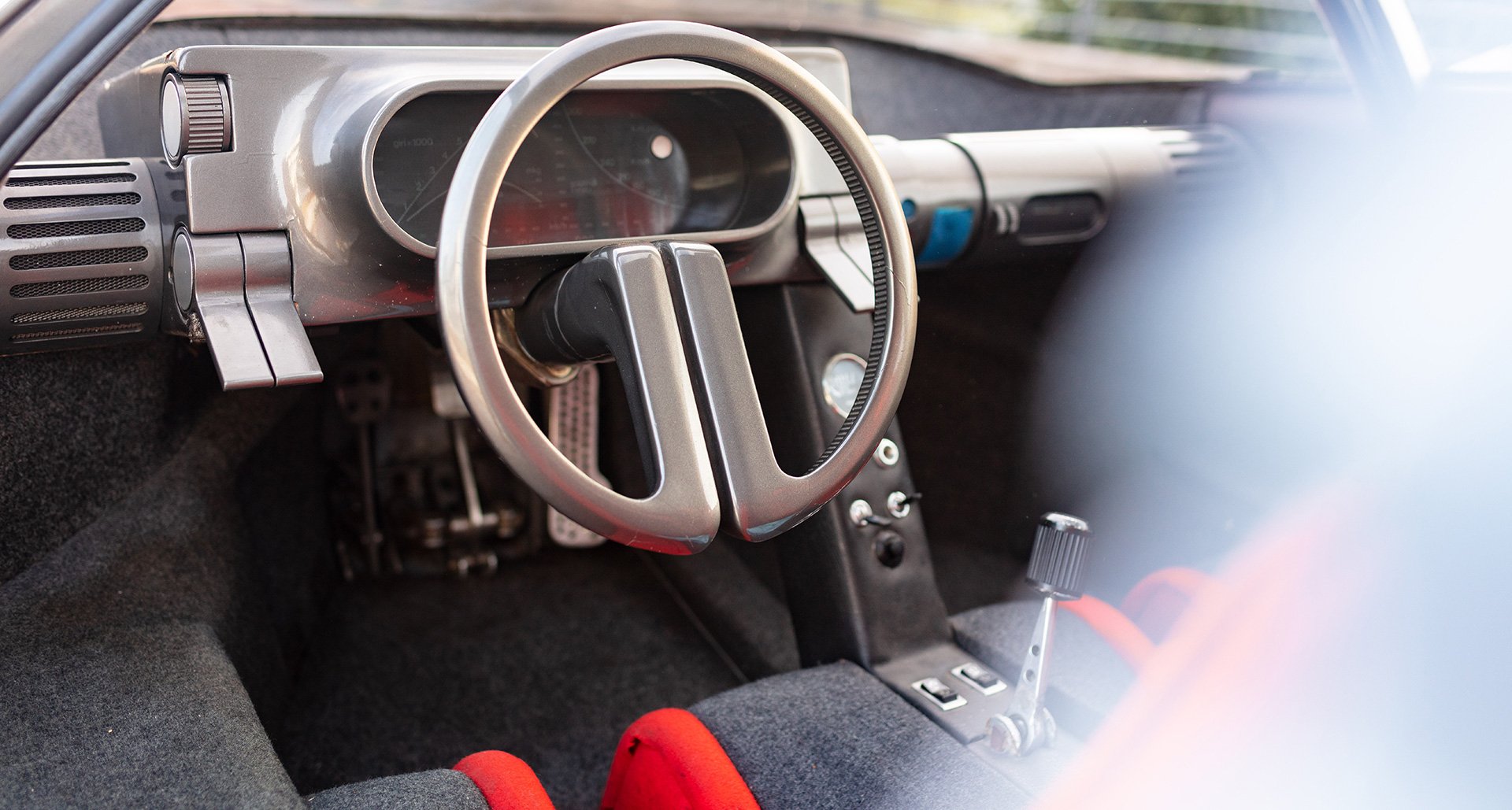 Interior of the 1976 Alfa Romeo 33 Bertone Navajo