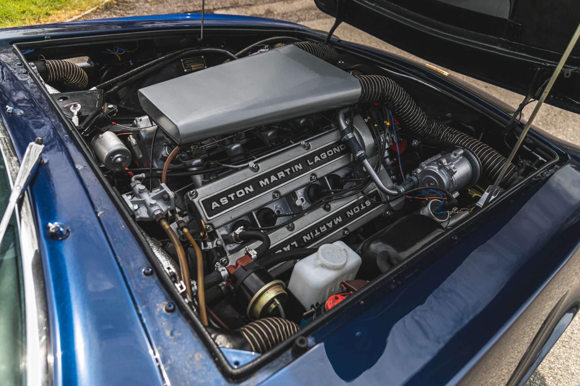 Engine of a 1973 Aston Martin V8 V540