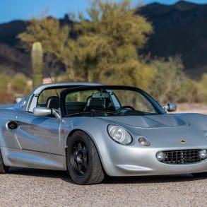 3/4 side view of a 1999 Lotus Elise 111 S